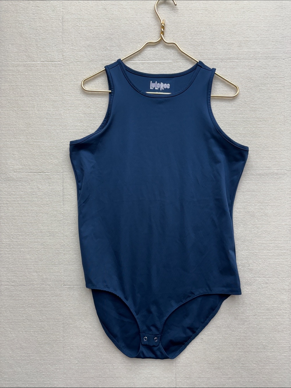 Lularoe XL sleeveless Navy Blue One-Piece Bodysuit
